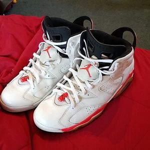 Jordan 6 infared 2014, refurbished, no box.
